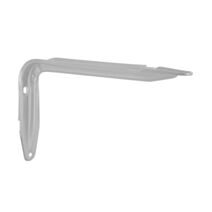 Equerre acier époxy blanc 230 x 147 x 35mm - CIME
