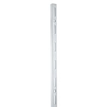 Crémaillère simple 50 x 2000 mm acier blanc - CIME