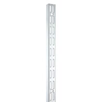 Crémaillère double 32 x 1500 mm acier blanc - CIME