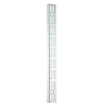 Crémaillère double 32 x 2000 mm acier blanc - CIME
