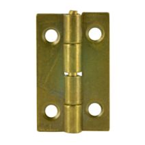 Charnière rectangle laiton 30x19mm x2
