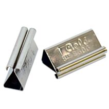6 Pinces sous-verre acier 7mm