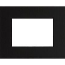Passe-partout 18x24cm ouverture 13x18cm noir - CEANOTHE