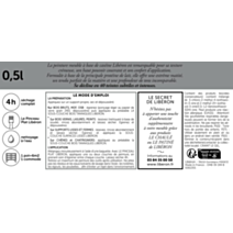 Peinture pour meuble, objet et porte, mat, Caséine, céladon 0,5L - LIBERON