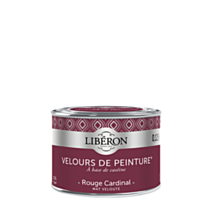 Peinture multisupport velours rouge cardinal 125ml - LIBERON