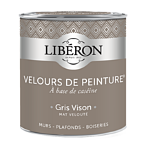 Peinture multisupport velours gris vison 0,5L - LIBERON