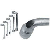 Lot de 6 clés à pipe - COGEX