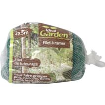 Filet à ramer 2 x 5 m vert - IDEAL GARDEN