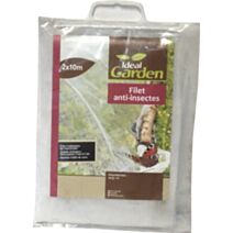 Filet anti-insectes 2 x 10 m - IDEAL GARDEN