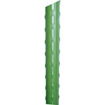 Tuteur acier plastifié 1,5 m vert Ø11 mm - IDEAL GARDEN