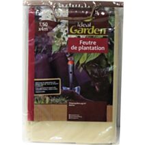 Feutre plantation 45g/m2 1,5 x 4 m brun - IDEAL GARDEN
