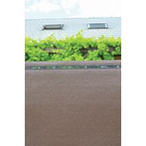Brise vue 200g 95% 1,5 x 3 m chocolat - IDEAL GARDEN