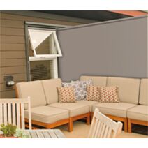 Brise vue 200g 95% 1 x 3 m taupe - IDEAL GARDEN