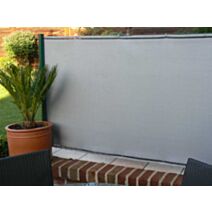 Brise vue 200g 95% 1,5 x 3 m gris - IDEAL GARDEN