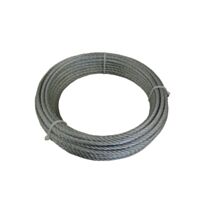 Cable acier type aviation 1x7 ø1,5mm  