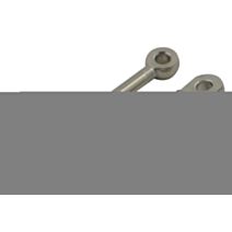 2 fixations pour poteau 60mm + fixation cable 4mm