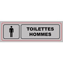 Panneau pvc 170x50mm toilettes hommes