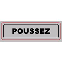 Panneau pvc 170x50mm poussez