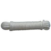Cordage polypropylène ø6mm longueur:10m -couleur: blanc