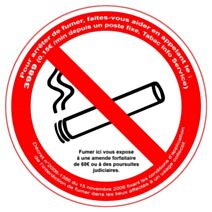 Panneau pvc ø180 : défense d entrer
