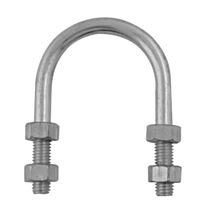 2 brides de fixation pour tubes AZ largeur :32mm m8  