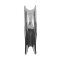 2 cosses cœur acier inoxydable AISI 316Largeur :6mm