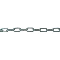 Chaine droite soudée maillon long AZ ø7mm longueur :1m 