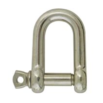 1 manille droite acier inoxydable AISI 316 ø8mm