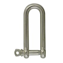 2 manilles longue acier inoxydable AISI 316 ø4mm