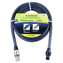 kit d'aspiration laiton 7m D22