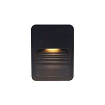 Eclairage d'escalier int/ext led 2W chaud 100lm IP65 noir - RAYON D'OR