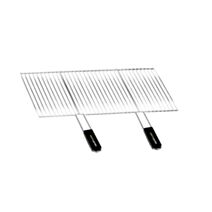 Grille de Barbecue Recoupable 70x40cm Manche Noir Soft Touch