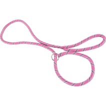 Laisse chien Corde Lasso L.1,80m Rose - ZOLUX