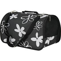 Panier de Transport Flower Chat Chien jusqu’à 6gr Noir - ZOLUX