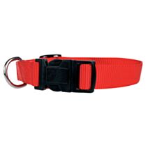 COLLIER ROUGE NYLON 30/40CM