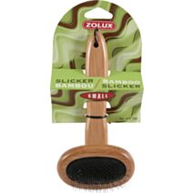 Brosse pour chien bambou small 8.5 x 4 x 18 cm