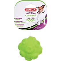 Jouet balle en caoutchou à rebond 7,5 cm - ZOLUX