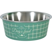Écuelle Food Dog anti-dérapante vert 750mL - ZOLUX