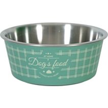 Écuelle Food Dog anti-dérapante vert 1200mL - ZOLUX