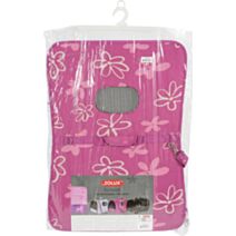 Panier transport chien Flower L prune - ZOLUX