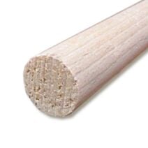 Tourillon hêtre lisse 1000 x 16 x 25 mm - SUPBOIS