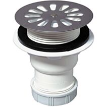Bonde de douche pour receveur Ø 60 mm sortie verticale -WIRQUIN