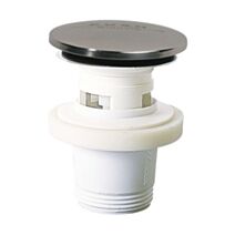 Bonde de lavabo quick-clac Ø65 mm + clapet laiton - WIRQUIN
