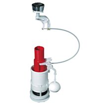 Mécanisme seul de WC double chasse d'eau à câble - WIRQUIN