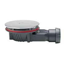 Bonde de douche slim Ø40 mm dôme - WIRQUIN