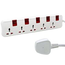 Rallonge de 5 prises avec câble 5 m - LEGRAND