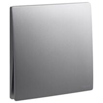 1G 2W 16AX switch Mallia argent - LEGRAND