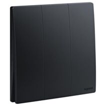 3G 2W 16AX switch Mallia noir - LEGRAND