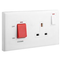 2 G cookunit 45ADP SW+ 13A BS Eloe - LEGRAND