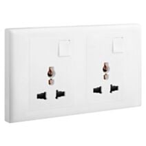 2 G multistd switched socket Eloe - LEGRAND
